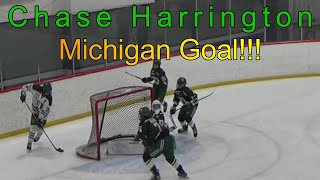 Chase Harrington Michigan Goal