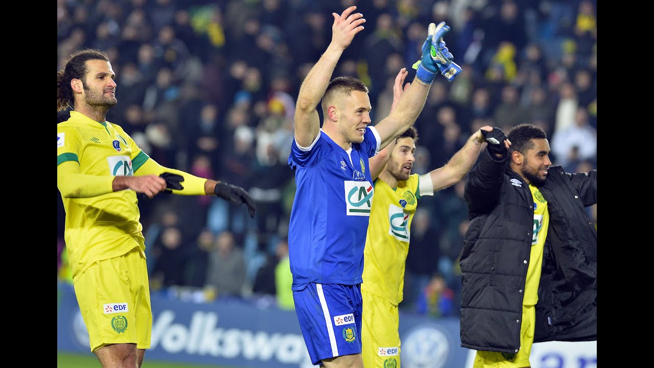 Coupe De France : FC Nantes-Olympique Lyonnais : 3-2, Le Résumé - YouTube