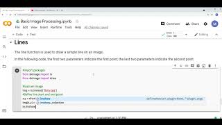 Basic Image Processing Using Python Tutorial 6 ( Drawing line and circle on an image)