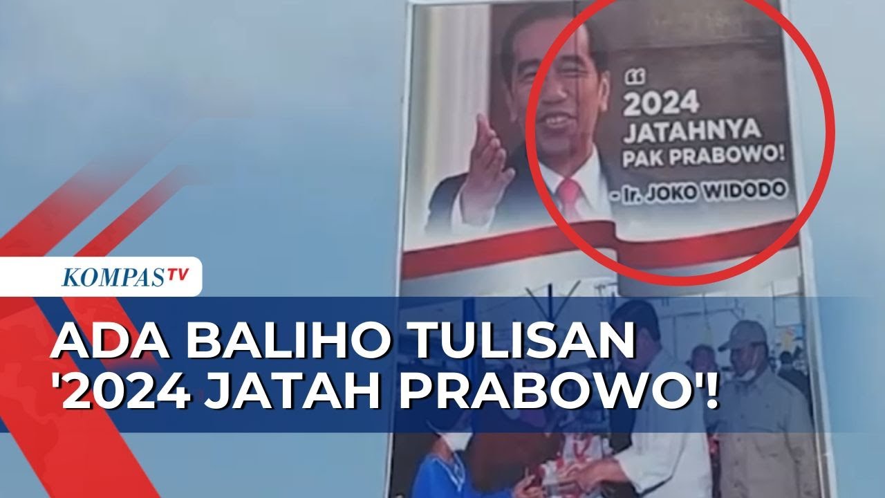 Ada Baliho Bertulisan '2024 Jatah Prabowo' Di Lampung! Siapa Yang ...