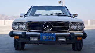 1982 Mercedes Benz 380 SL Drive \u0026 Start Up