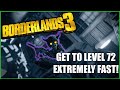 HOW TO GET TO MAX LEVEL SUPER FAST IN BORDERLANDS 3!! (MAX LEVEL IN UNDER 1 HOUR)