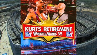 Kurt Angle Show #3: WrestleMania 35 & Retirement