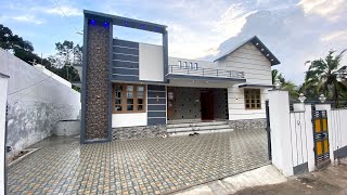 Beautiful New 3Bhk House 1150 Sqft / 5.500 Cent / 3Bhk / 3 Car parking  Location - Trivandrum #villa