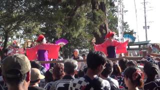 2013年10月13日 袋井(浅羽) 芝八幡 祭 奉納 と組 役太鼓