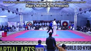 So-Kyokushin Karate National Tournament 1st Final | Nazeer Khan