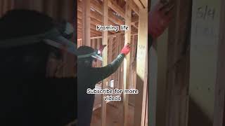 Framing life #carpenter #carpinteria #framing #shortvideo #viral #reels #videos #tips #diy #ideas