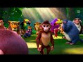 🎶 monkey business 🐵 toddler dance along song fun jungle adventure with dancing monkeys 🐵