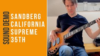 Sandberg California Supreme 35th 4 - Sound Demo (no talking)