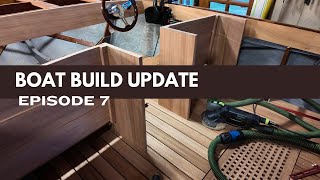 We built and burned the boat seats!  Episode 7