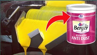 🔴 দেখুন Factory তে বাড়ির রং কিভাবে তৈরি করা হয় | how to make paint in factory | Paint making