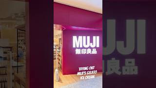 ✨ Trying MUJI’s NEW Gelato at Mid Valley! 🍦 Must-Try or Just Hype? #muji #gelato #icecream