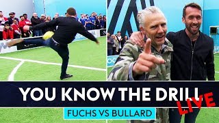 Hit It As Hard As Fuchs Challenge! | You Know The Drill | Christian Fuchs vs Jimmy Bullard