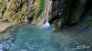 Eskişehir Çalkara Şelalesi. Eskişehir Çalkara Waterfall. 4K UHD