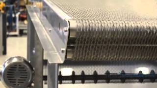 Ever Kleen® Wire Mesh Transfer Conveyor with Adjustable Discharge Height