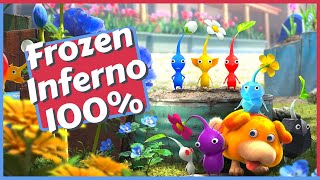 Frozen Inferno 100% in Pikmin 4