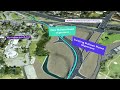 Bulleen Road Diversion Animation