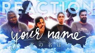 we cried while watching Your Name - Group Reaction