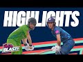 Masood Shines With The Bat | Leicestershire v Derbyshire - Highlights | Vitality Blast 2022