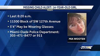 Miami-Dade police searching for missing teenager