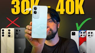 Top 5 Best Smartphones under 30K to 40K in Pakistan 2025 - Don't buy wrong phones.