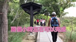 週一例行爬山，台中市大肚區萬里長城登山步道，適逢双十連假最後一天，又颱風天涼爽涼爽啦⋯⋯