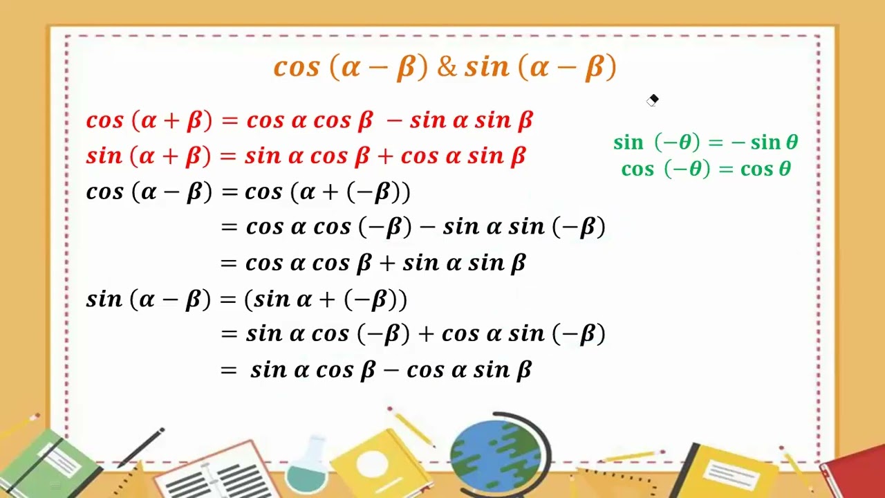 # Grade 11 Math (new Course) Ch 10 (compound Angle Formulae -2) - YouTube