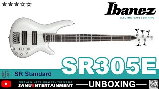 Ibanez Bass Guitar (SR305E) Unboxing and Playing