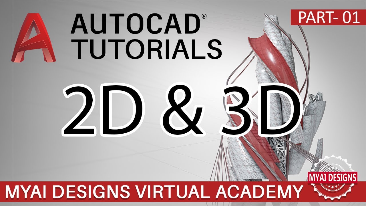 Autocad 2d Tutorial Part 01 Youtube