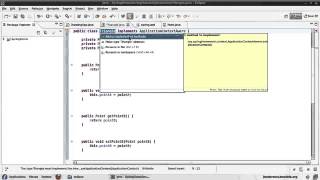 Spring Tutorial 12 Using ApplicationContextAware
