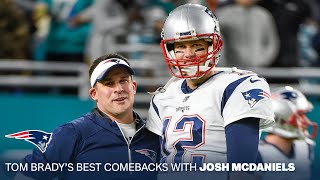 Josh McDaniels Breaks Down Tom Brady's Best Comebacks | Patriots