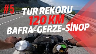 120 Km Bisiklet - Turun En Uzun Günü - Bafra, Gerze, Sinop - Bisikletle Türkiye Turu #5