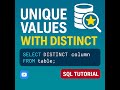SQL DISTINCT Explained | Remove Duplicate Results from Your Queries