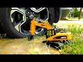 포크레인 중장비 아빠차 구출하기 포크레인 전동 자동차 장난감 놀이 Excavator Video for Kids