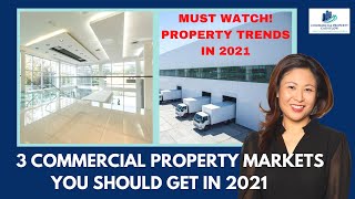 3 Markets to get into in 2021 |COMMERCIAL REAL ESTATE INVESTING FOR BEGINNERS TRENDS IN 2020