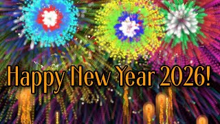 Happy New Year 2026 🎆 Stunning Fireworks Animation | DBSCAN Algorithm Art | Clustrolin™