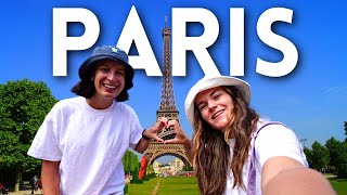 OUR PARIS TRAVEL VLOG! | Visiting all the Top Sights (the Eiffel Tower, Arc de Triomphe and more!)