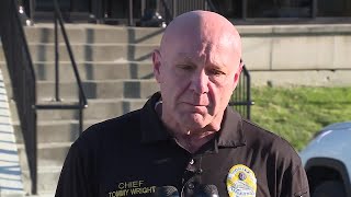 Pleasant Hill police chief Tommy Wright discusses shooting at Price Chopper