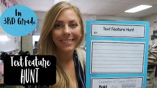 Teaching Text Features Activity