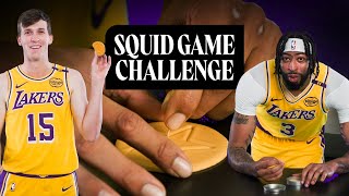 Lakers Players vs Squid Game Dalgona Candy Challenge