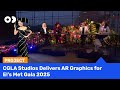 CGLA Studios Delivers #augmentedreality Graphics for E!'s Met Gala 2025