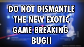DO NOT DISMANTLE TRESPASSER BRAND NEW EXOTIC SIDEARM - BUGGED COLLECTIONS!
