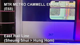 [MLR Audio] MTR METRO CAMMELL EMU 267(Ex-268 E68) | East Rail Line (Sheung Shui - Hung Hom)