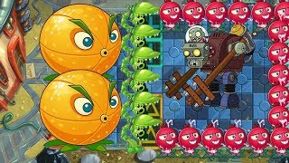 Snap Pea, Electric Currant and Citron Vs All Zombies - Pvz 2