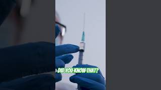 THE REASON WHY DOCTORS FLICK THE SYRINGE  by zackdfilm #facts #shorts