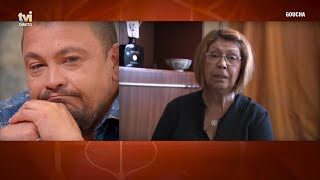 Ricardo Ribeiro emociona-se com surpresa da mãe | Goucha