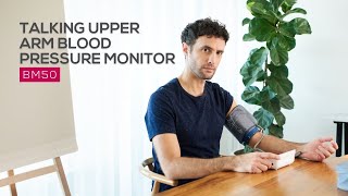 Beurer Talking Upper Arm Blood Pressure Monitor, BM50