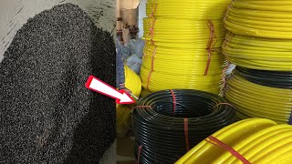 Process of making Pvc water pipe - How are made Pvc water pipe at a local factory