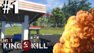 H1Z1 KING OF THE KILL - GAS STATION SHOOTOUT Battle Royale Gameplay