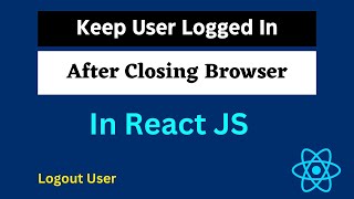 5 How To Do Logout In React Js Keep User Logged In React Stay Logged In 5 How To Do Logout In React Js Keep User Logged In React Stay Logged In
